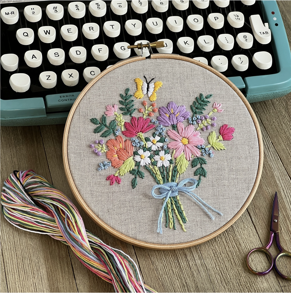Embroidery Kits - Flowers — SewLéana